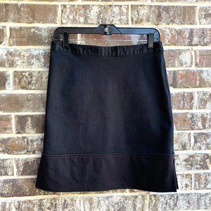 Exotic Women’s Straight Knee Linen Blend Skirt